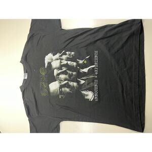 U2 Innocence + Experience Tour Black Graphic T-Shirt XL